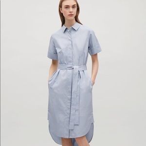 COS belted shirt dress